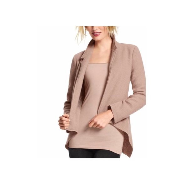 CAbi 528 Valentina BLUSH PINK Open Front - Picture 5 of 6